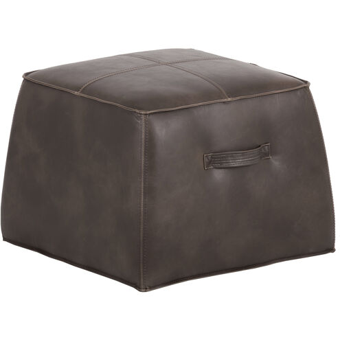 Aspen 16.5 inch Havana Dark Brown Ottoman